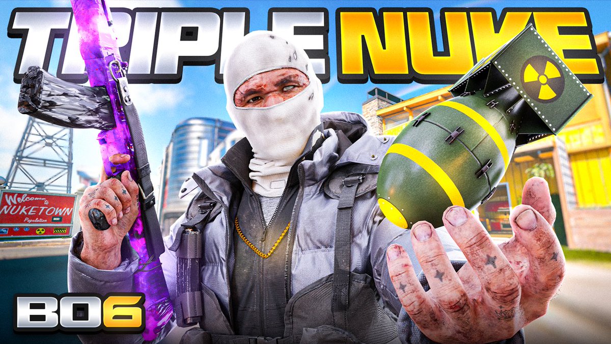 We dropped a TRIPLE NUKE in ONE SINGLE Game in #BlackOps6! ☣️☣️☣️

This is a must watch..

WATCH NOW ▶️ (youtu.be/npFJo1E8itA)