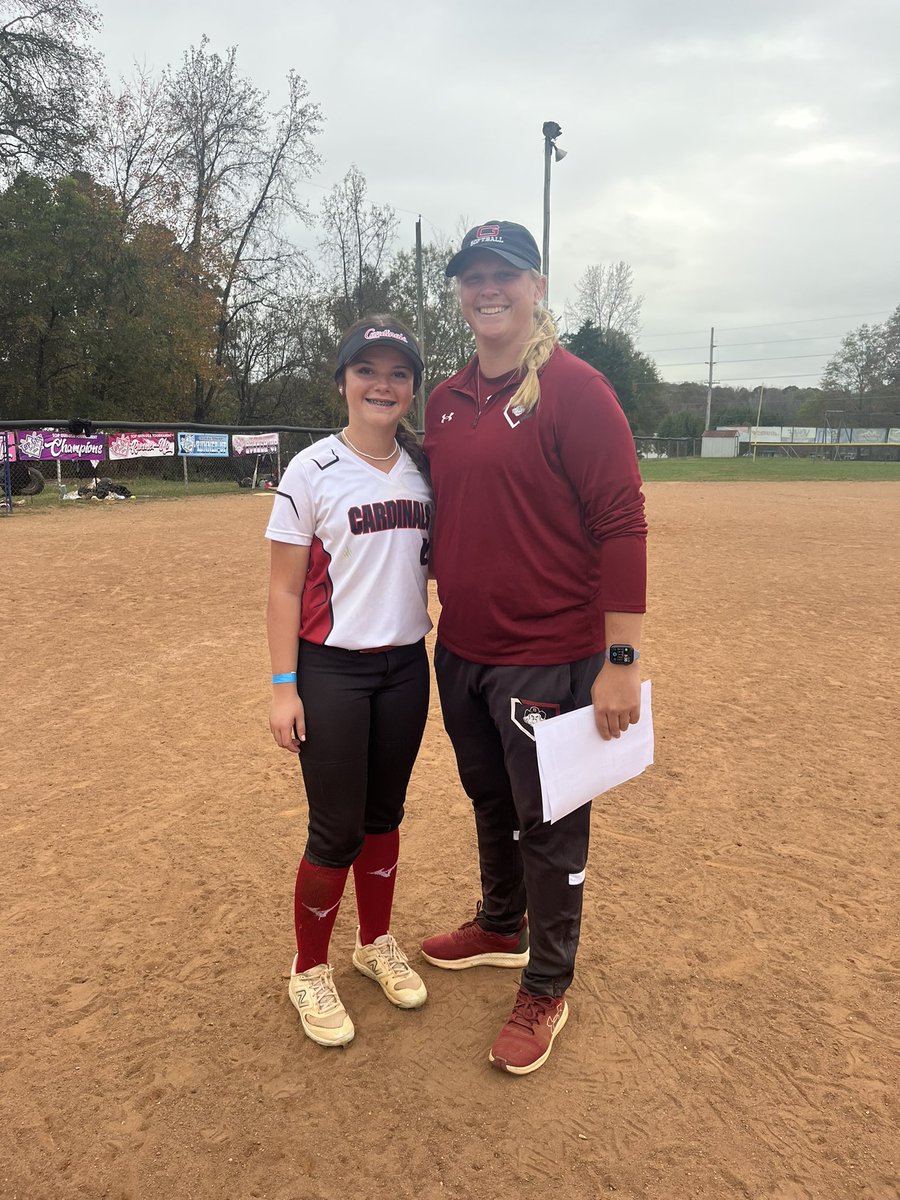 Marissa Crandall (@mcrandall2028) on Twitter photo BIG thanks to <a href="/CoachKayleigh20/">Kayleigh Jonas</a> for the awesome camp she put on. The coaches were very interactive and explained so much! I loved the OF drills with Coach Sam <a href="/AbbeySoftball/">Abbey Softball</a> Ready for another KJ camp! <a href="/CatamountSB/">Western Carolina Softball</a> <a href="/LMC_Softball/">Lees-McRae Softball</a> <a href="/GuilfordSB/">Guilford College Softball</a> @Cards14uNat <a href="/cardinals_chand/">Carolina Cardinals Chandler</a> BIG thanks to <a href="/CoachKayleigh20/">Kayleigh Jonas</a> for the awesome camp she put on. The coaches were very interactive and explained so much! I loved the OF drills with Coach Sam <a href="/AbbeySoftball/">Abbey Softball</a> Ready for another KJ camp! <a href="/CatamountSB/">Western Carolina Softball</a> <a href="/LMC_Softball/">Lees-McRae Softball</a> <a href="/GuilfordSB/">Guilford College Softball</a> @Cards14uNat <a href="/cardinals_chand/">Carolina Cardinals Chandler</a>