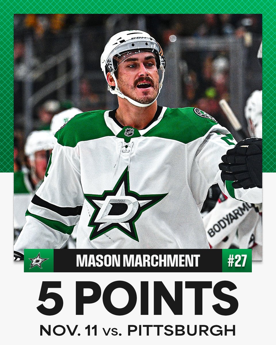 NHL's tweet photo. Hope you have Mason Marchment in @NHLFantasy 🤷♂️ https://t.co/zLvtbW04jO