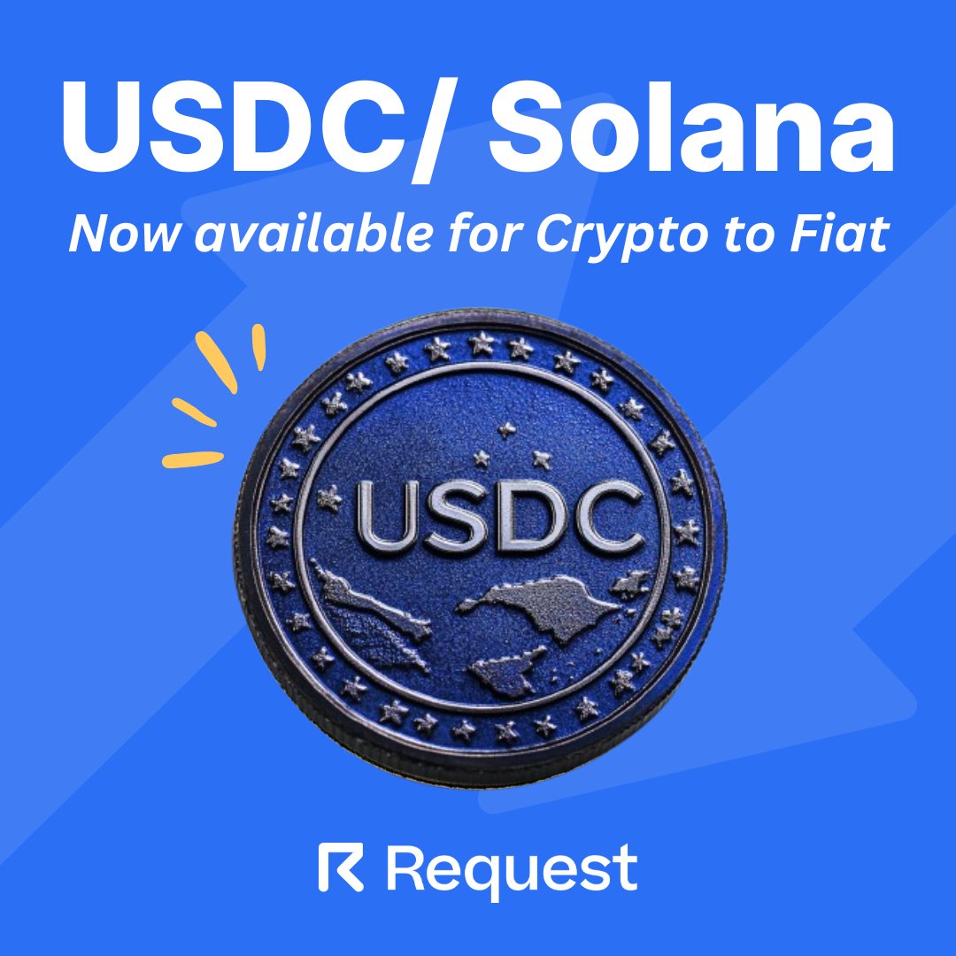 Introducing USDC on Solana for Crypto2Fiat Payments! You can pay any fiat  bill on Solana in USDC. We take care of the rest.🌐💸