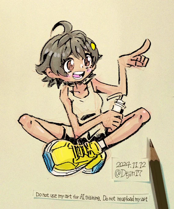 #おきらくがき #doodle 