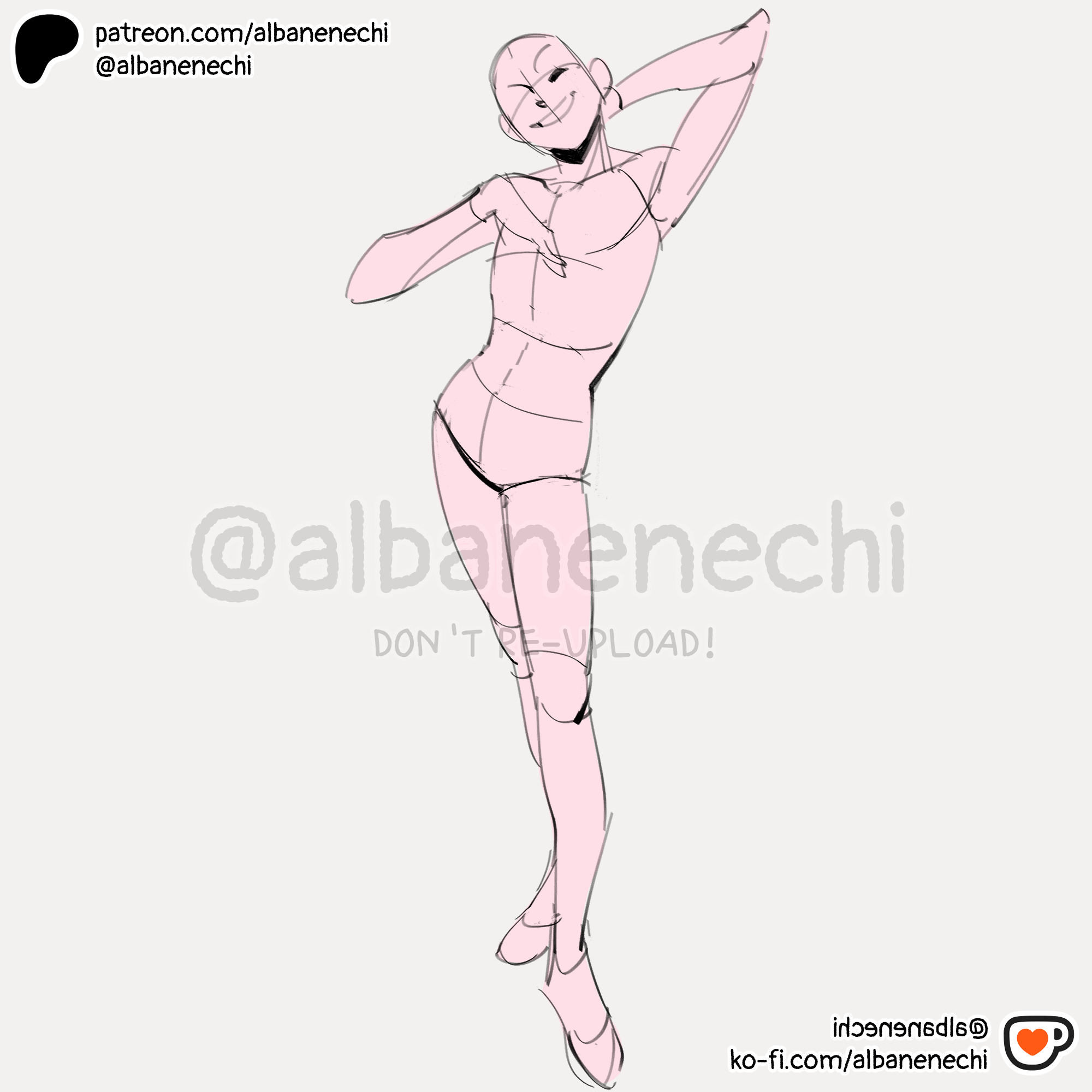 Standing Pose Deviantart Base Anime Pose Standing