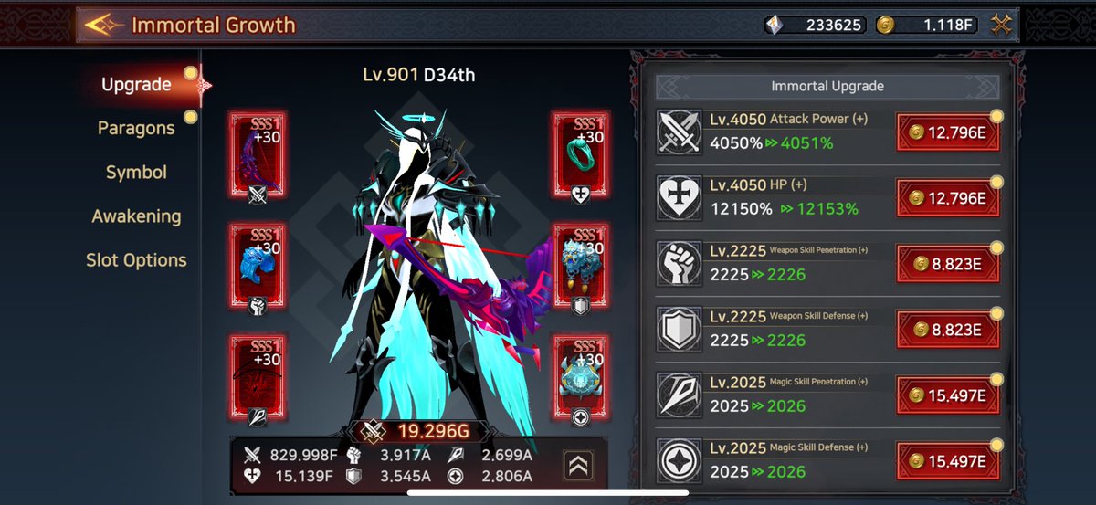 D34thSt4lker's tweet image. Finally broke level 900 @immortalrising2