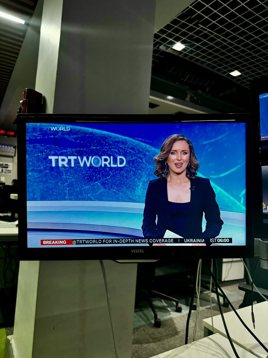 I am rarely here anymore so this will probably get sunk by the algorithm, but I just made a bluesky account. Please follow so I can find you.

Also, i have a new job as anchor at TRT World. It’s an adjustment wearing makeup again but so great to be back in a newsroom!
