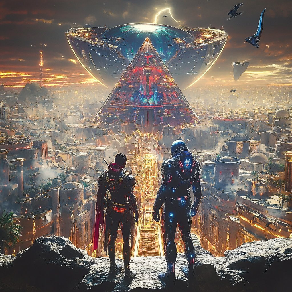 RobotCleopatra's tweet photo. The Dawn of a New Era https://t.co/uJ9Adnxpfr
