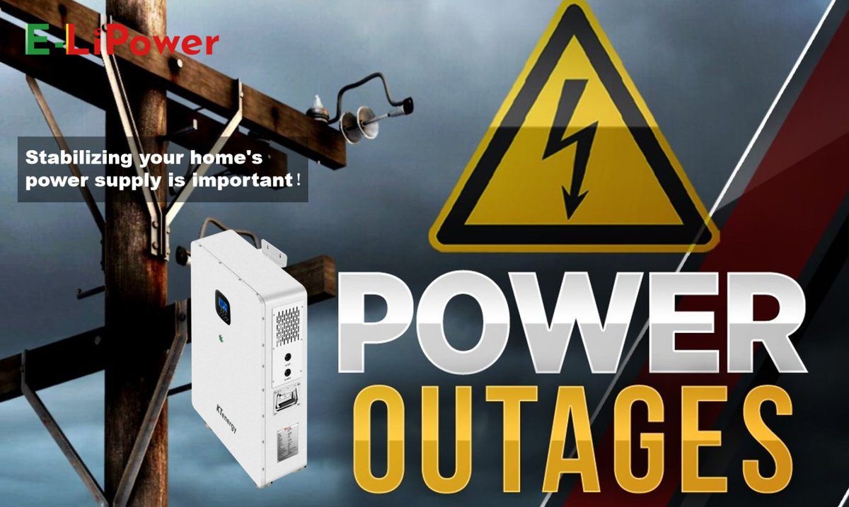KTenergyInc's tweet image. Stabilizing your home&apos;s power supply is important. Our energy storage power supply solves the pain points, responds to trips and blackouts, and is a reliable power guard. #HomeBattery #BackupPower #StabilizedPower #BlackoutPower