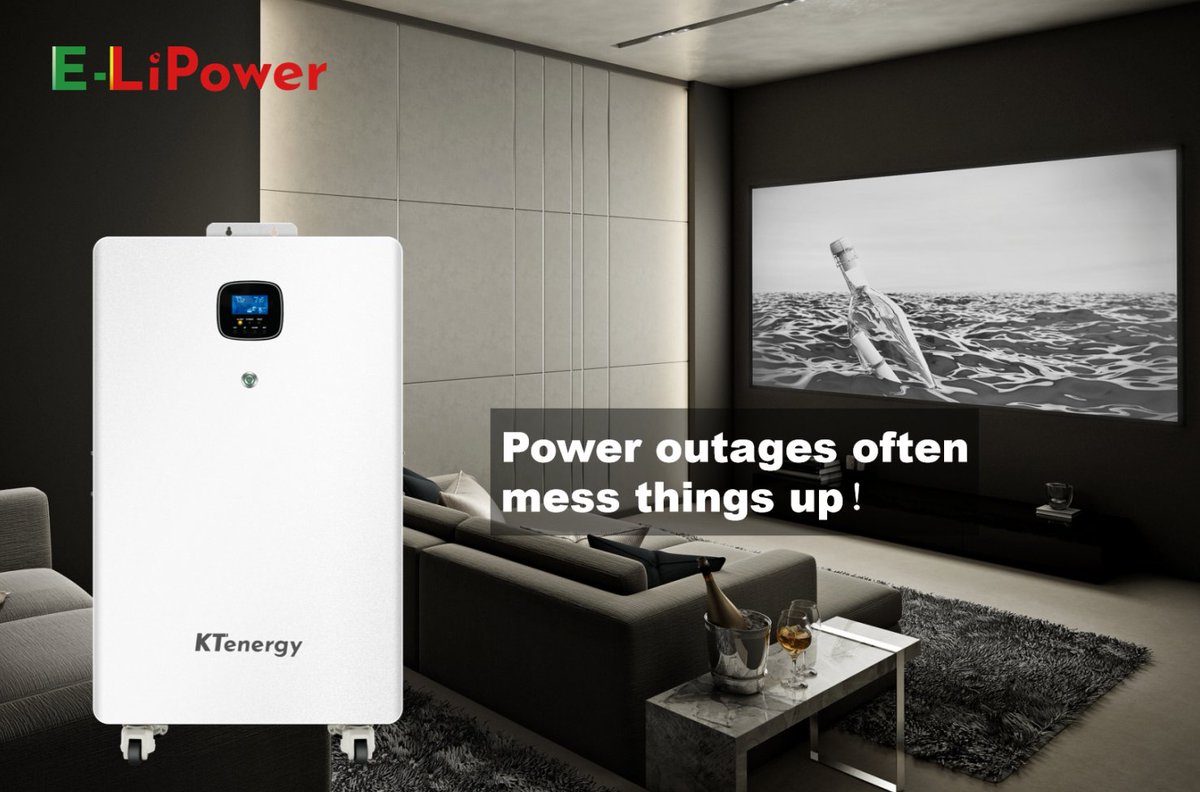 KTenergyInc's tweet image. Power outages often mess things up. Our energy storage power supplies are “power managers”, securing power for entertainment devices and keeping the family entertained.#HomeBattery #BackupPower #StabilizedPower #BlackoutPower