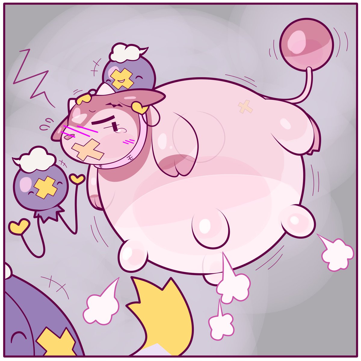 桃/桃色煙玉 tweet media