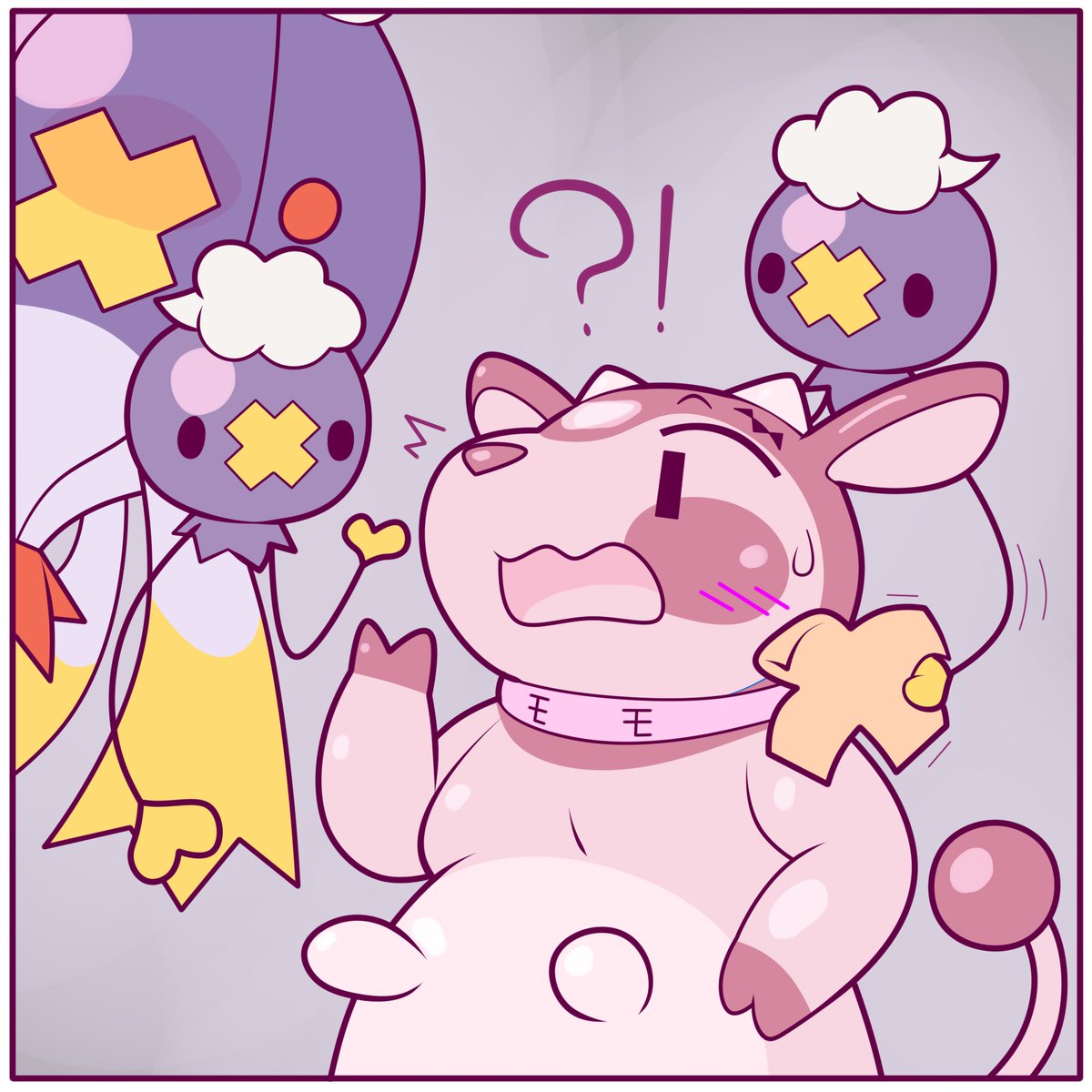 桃/桃色煙玉 tweet media