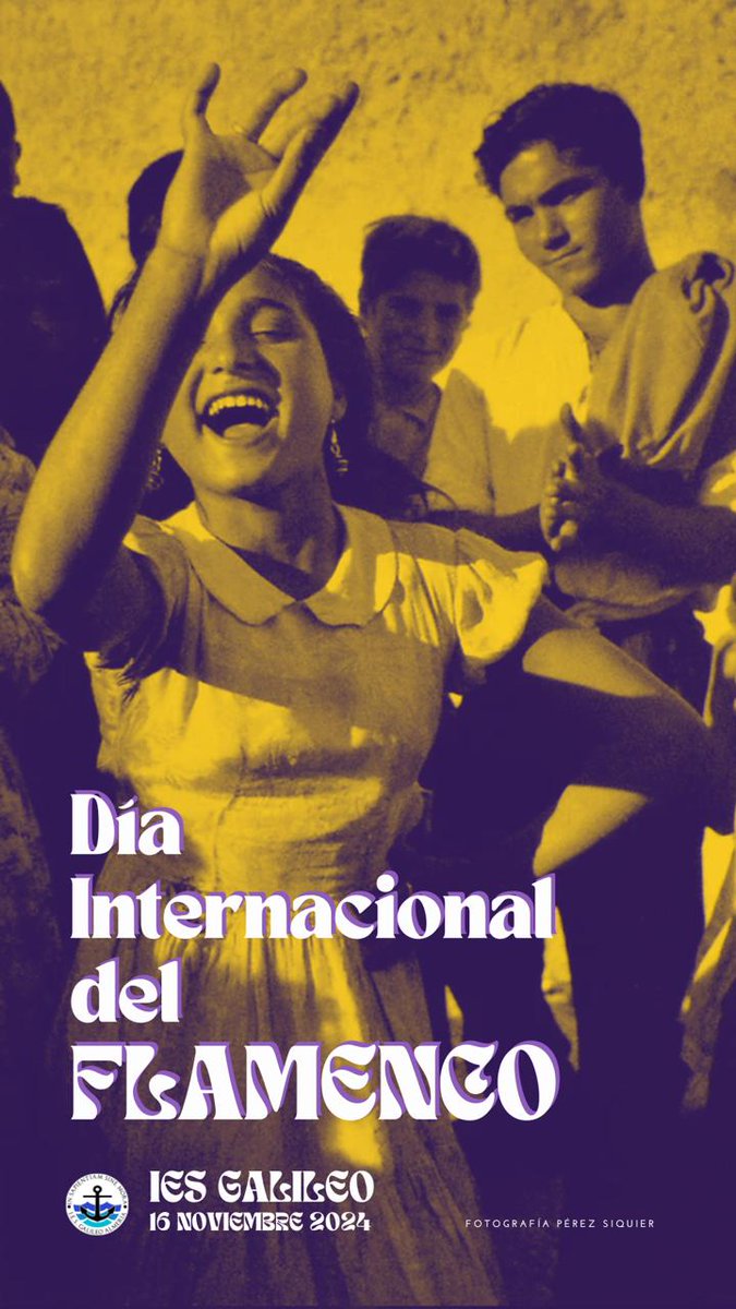 ¡El 15 de noviembre celebramos el Día Internacional del Flamenco💃! Un homenaje a esta joya cultural tan nuestra, ¡y lo vamos a celebrar por todo lo alto! 😍
🎬 Proyección de vídeos
🎶 Concierto flamenco
🥑 Desayuno saludable
💃 Fiesta flamenca
<a href="/EducaAnd/">Consejería Desarrollo Educativo y FP</a> <a href="/cepalmeria/">CEP de Almería</a> <a href="/eduKalmeria/">ᴇᴅᴜKᴀʟᴍᴇʀɪ́ᴀ</a>