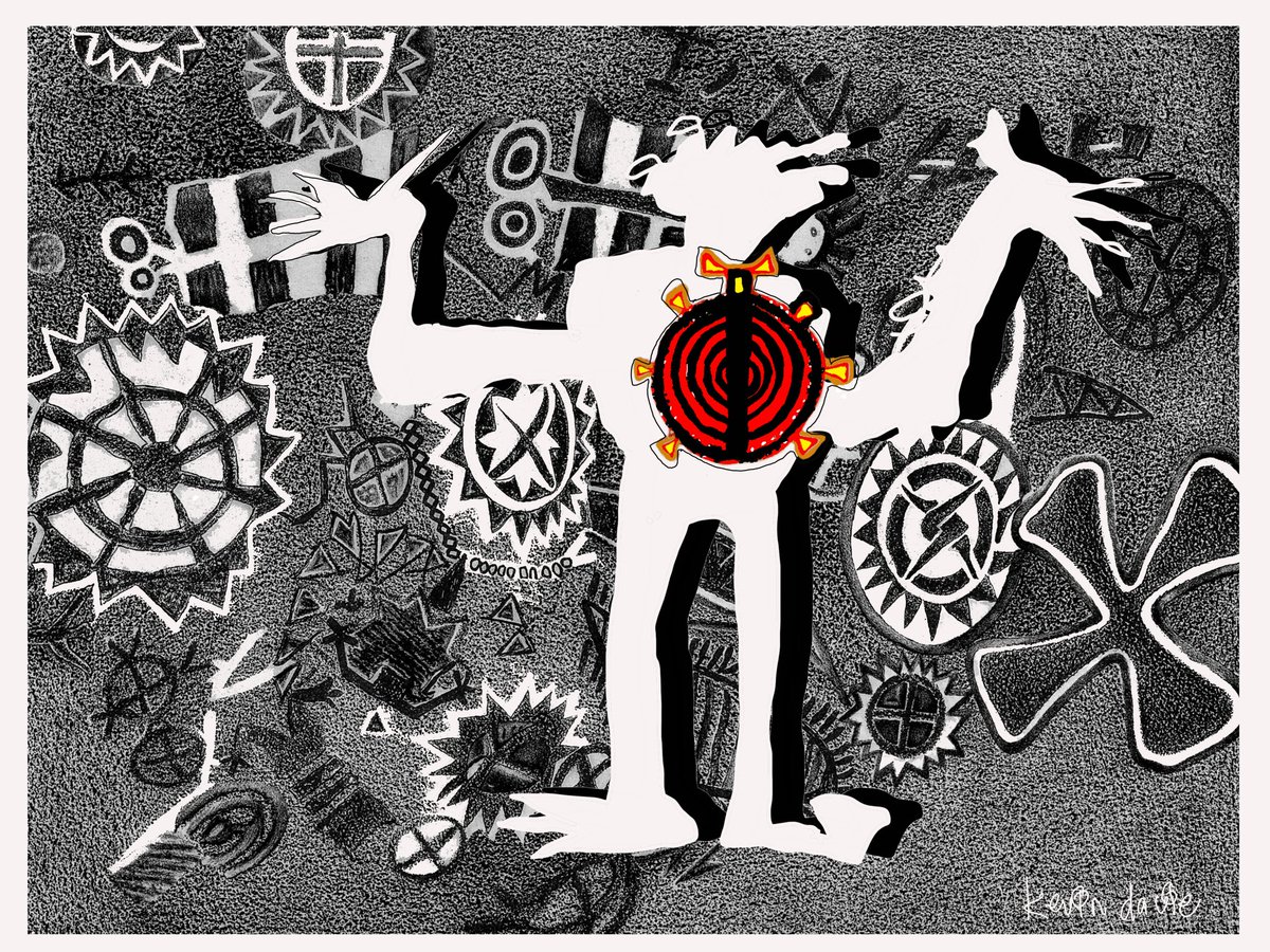 ChatGTP critiques my Basquiat/ Lala Eve Rivol print. Colour me gobsmacked! open.substack.com/pub/kevindavie…