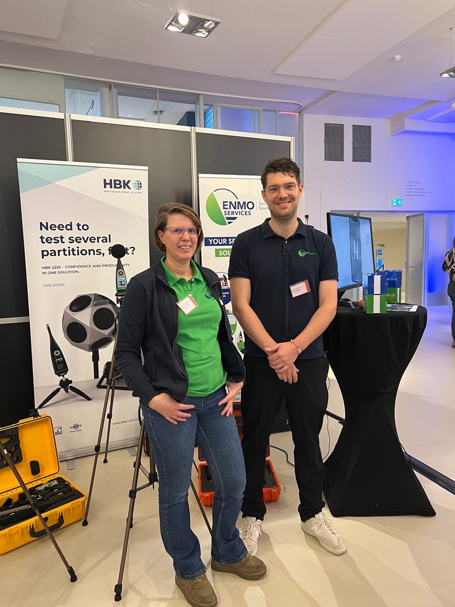 We're back at #GTL2024 in Hilversum! Discover the #HBK2245 sound level meter for precise #noise measurements, whether in the field or lab. Dorien &amp; Hans are here to show you how our sound &amp; vibration solutions can boost your projects. Come see it in action! #soundandvibration