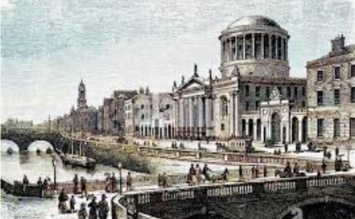 In 1893 the Law Times compiled a list of the ways in which the Irish bar and bench differed from their colleagues in England.  Features of the Irish bar highlighted included the lack of barristers' clerks, the absence of any division between the Chancery and common law bars,
