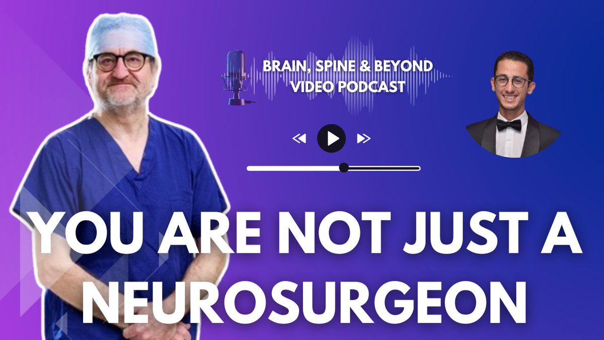 BrainSpineByond's tweet photo. Excited to share with you our first episode of the Brain, Spine &amp; Beyond video podcast

Prof Hutch has been very kind to accept the invitation to be my first guest on the show

Watch through the link, make sure to subscribe as well
https://t.co/LhbgAakA9K https://t.co/wTkO3oJw0c