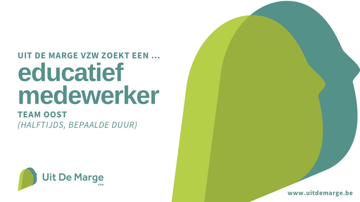 🔔 Zit jouw talent in het coachen van mensen en ondersteun je graag werkingen? Krijg je energie van vormingen geven?

Solliciteer t/m vrijdag als educatief medewerker bij #TeamOost! 💪🏽
👉🏽 bit.ly/UDM_TeamOost

#udmjobs #udmzoekt #educatiefmedewerker #jeugdwelzijnswerk