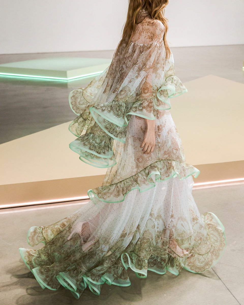 【Zimmermann】CRUSH FLUTTER MAXI SKIRT フラッター マキシ Just Landed: The Crush Embellished Blouse and Flutter Maxi