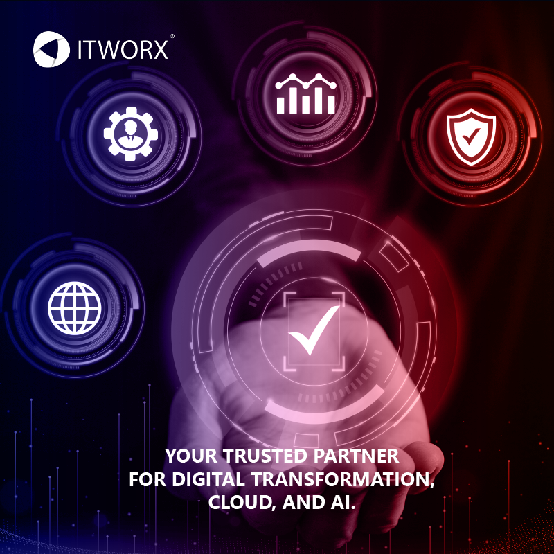 #TrustUs to accelerate your digital future with proven expertise. As long-standing partners of Fortune 100 companies, we equip organizations with the tools to scale and excel in an evolving digital landscape. 
 
#ITWorx #DigitalTransformation #Cloud #AI #GenAI