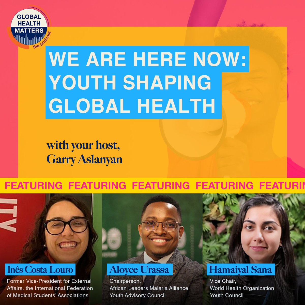 TDR (@tdrnews) on Twitter photo @inescostalouro, <a href="/AloyceUrassa/">Aloyce Urassa</a> from the <a href="/ALMA_2030/">African Leaders Malaria Alliance (ALMA)</a> Youth Advisory Council, and <a href="/hamaiyal/">Hamaiyal Sana</a> from the <a href="/WHOYouthCouncil/">WHO Youth Council</a> came together with our host <a href="/GarryAslanyan/">Dr Garry Aslanyan</a> to discuss the importance of young voices in global health. @inescostalouro, <a href="/AloyceUrassa/">Aloyce Urassa</a> from the <a href="/ALMA_2030/">African Leaders Malaria Alliance (ALMA)</a> Youth Advisory Council, and <a href="/hamaiyal/">Hamaiyal Sana</a> from the <a href="/WHOYouthCouncil/">WHO Youth Council</a> came together with our host <a href="/GarryAslanyan/">Dr Garry Aslanyan</a> to discuss the importance of young voices in global health.