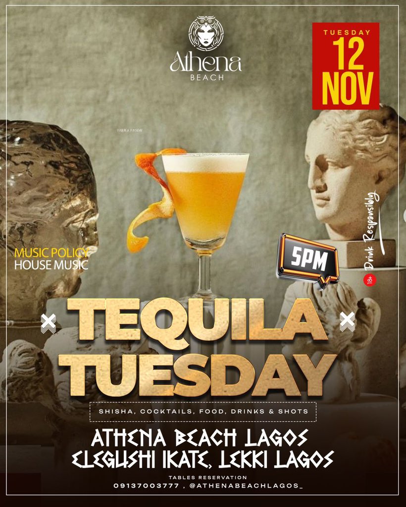 Athenabeach_'s tweet photo. Tequila Tuesdays!
Escape the weekday hustle and unwind at Athena tranquil oasis.
Tequila's have never looked so inviting!
Reservation only! Click the link in bio to make reservations. #tequilatuesdays https://t.co/keoGSlBr9O