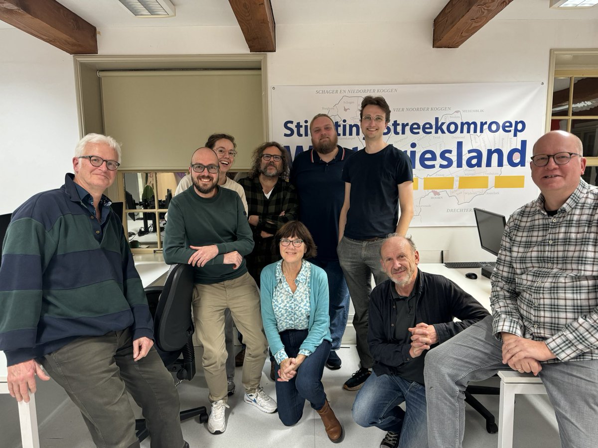 Maandagavond hadden wij onze fractievergadering bij de Streekomroep West-Friesland. De nieuwe fusie omroep voor heel West-Friesland. 📡

D66 Hoorn gelooft in het belang van goede lokale journalistiek en is ook bereid daarin te investeren! 💰