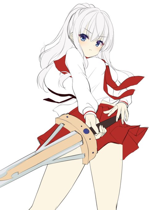 緋弾のアリアのジャンヌ可愛くてラフ 