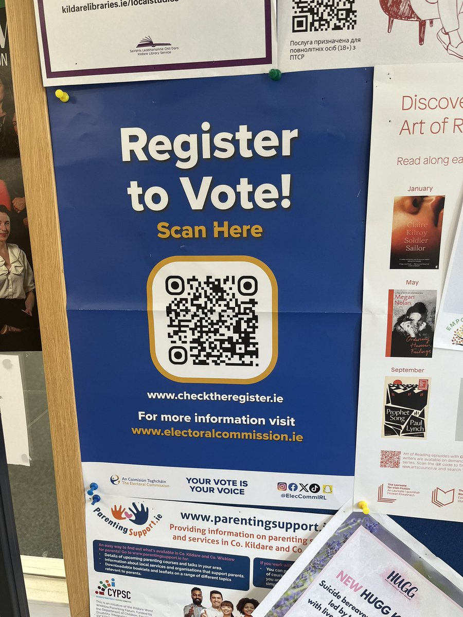 An Coimisiún Toghcháin, The Electoral Commission (@eleccommirl) on Twitter photo 📢 LAST DAY TO REGISTER TO VOTE IN #GE24
Listen in to <a href="/morningireland/">Morning Ireland</a> shortly as Art O’Leary of <a href="/ElecCommIRL/">An Coimisiún Toghcháin, The Electoral Commission</a> sets out that 3 minutes of action now can make sure you get to vote in the General Election on 29 Nov.
Go to CheckTheRegister.ie #YourVoteYourVoice 📢 LAST DAY TO REGISTER TO VOTE IN #GE24
Listen in to <a href="/morningireland/">Morning Ireland</a> shortly as Art O’Leary of <a href="/ElecCommIRL/">An Coimisiún Toghcháin, The Electoral Commission</a> sets out that 3 minutes of action now can make sure you get to vote in the General Election on 29 Nov.
Go to CheckTheRegister.ie #YourVoteYourVoice