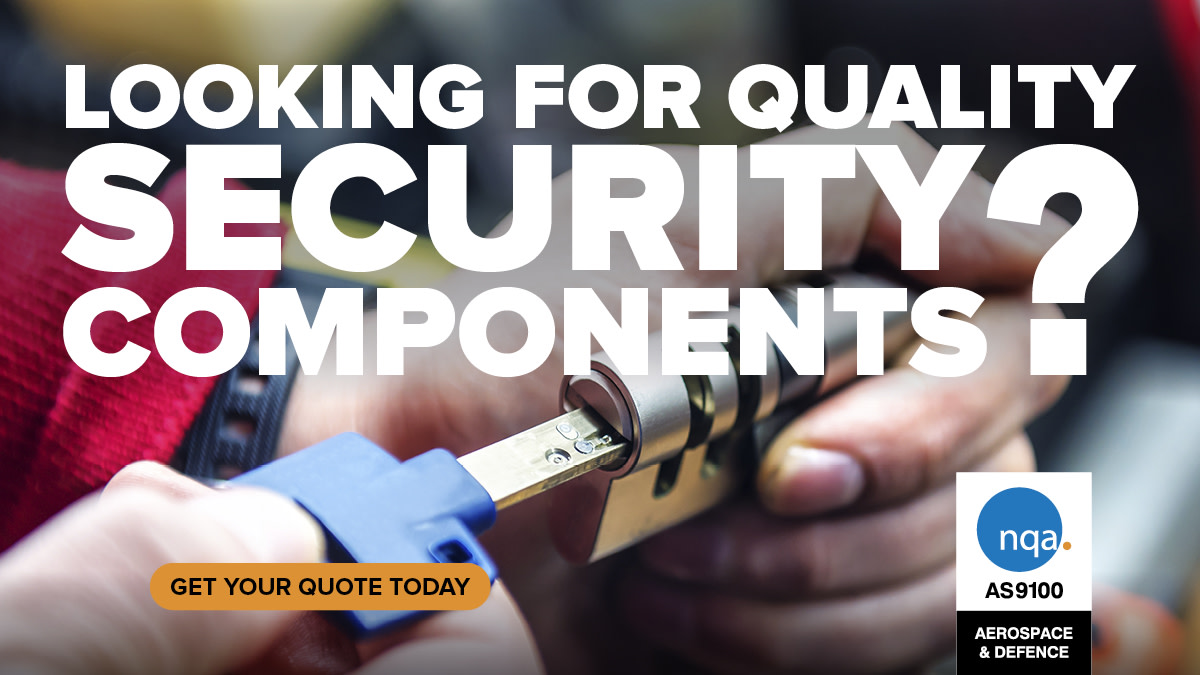 APTLeicester's tweet photo. Looking for an expert lock components manufacturer? https://t.co/5iRa9B29cC APT is a specialist and all our parts are produced to AS9100 standard in the UK. #Security #CNCturning #AS9100 #CNC #Turnedcomponents  #LockManufacturing #EuroLock #TurnedParts https://t.co/iJBF31w07D
