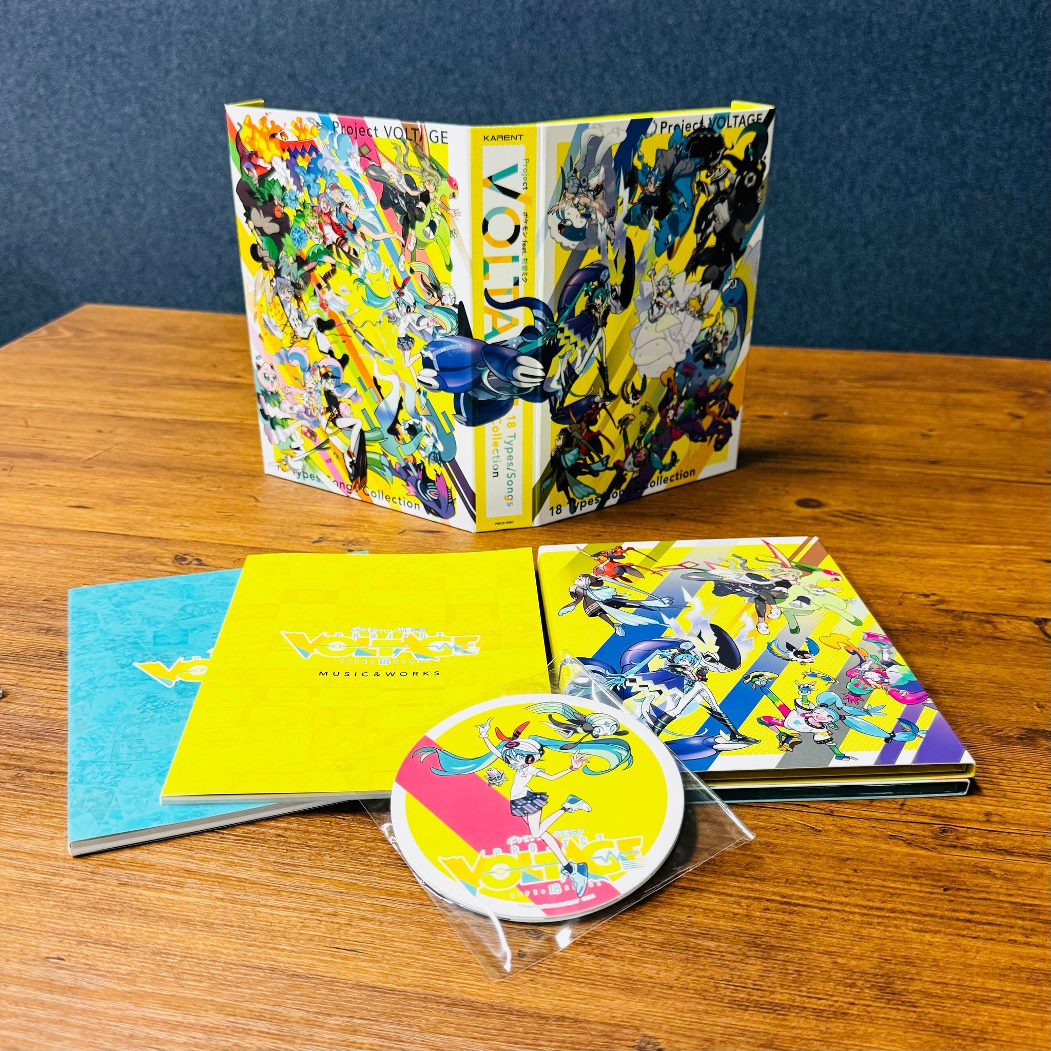 【新品未開封】ポケモン feat. 初音ミク Project CD ポケモン feat.初音ミク Project VOLTAGE 18 Types/Songs