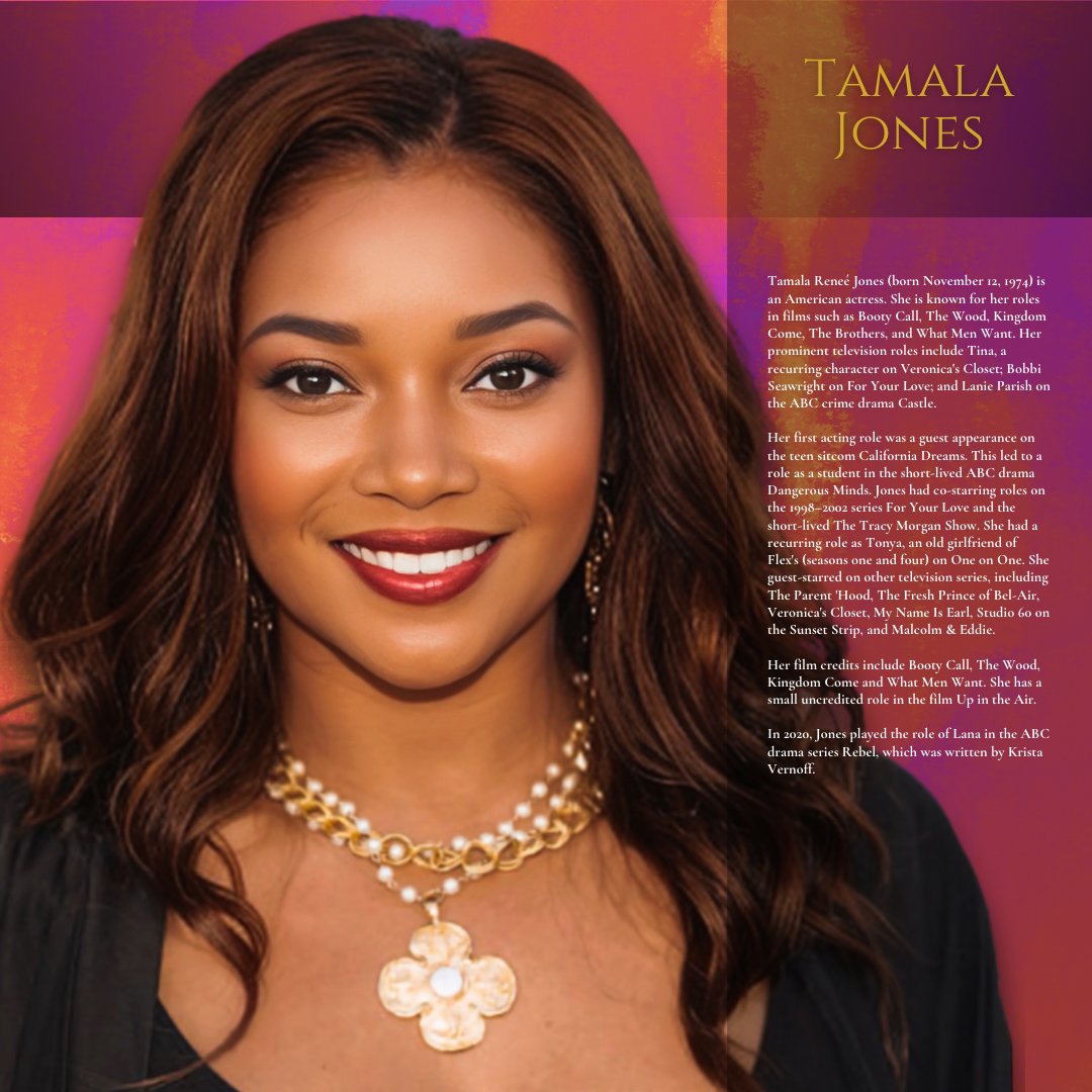 Tamala Jones Movies and TV Shows - Plex, image size:1080x1080