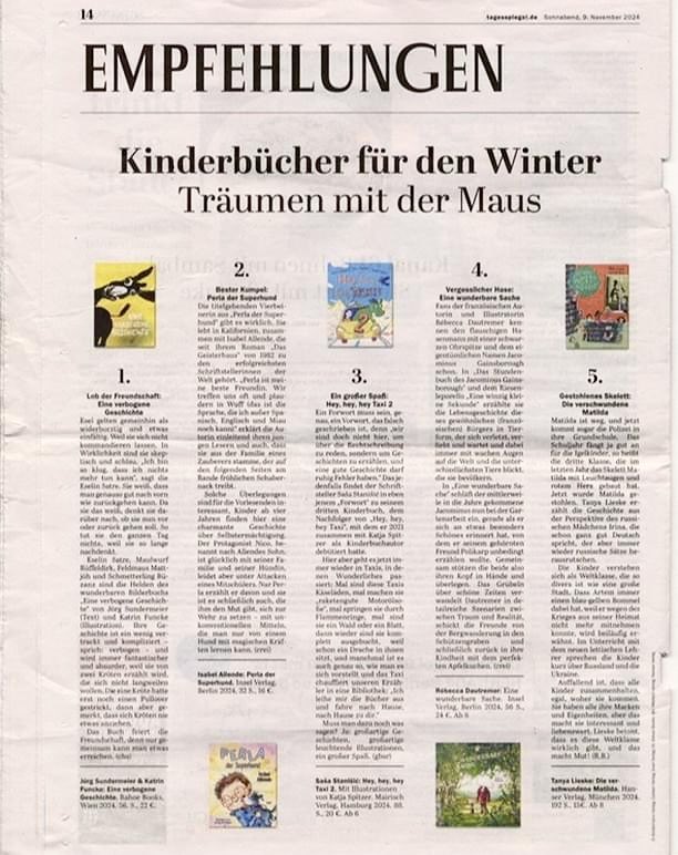 Jörg Sundermeier (@sundermeierjorg) on Twitter photo Yeah! Ein „wunderbares Bilderbuch“ nennt der <a href="/Tagesspiegel/">Tagesspiegel</a> das Kinderbuch „Eine verbogene Geschichte“ von Katrin Funcke und mir (erschienen bei <a href="/bahoebooks/">Bahoe Books</a>)
Zur Rezension: tagesspiegel.de/kinder-und-jug…
Zum Buch: bahoebooks.net/buch/eine-verb…
#bahoebooks #katrinfuncke #eineverbogenegeschichte Yeah! Ein „wunderbares Bilderbuch“ nennt der <a href="/Tagesspiegel/">Tagesspiegel</a> das Kinderbuch „Eine verbogene Geschichte“ von Katrin Funcke und mir (erschienen bei <a href="/bahoebooks/">Bahoe Books</a>)
Zur Rezension: tagesspiegel.de/kinder-und-jug…
Zum Buch: bahoebooks.net/buch/eine-verb…
#bahoebooks #katrinfuncke #eineverbogenegeschichte