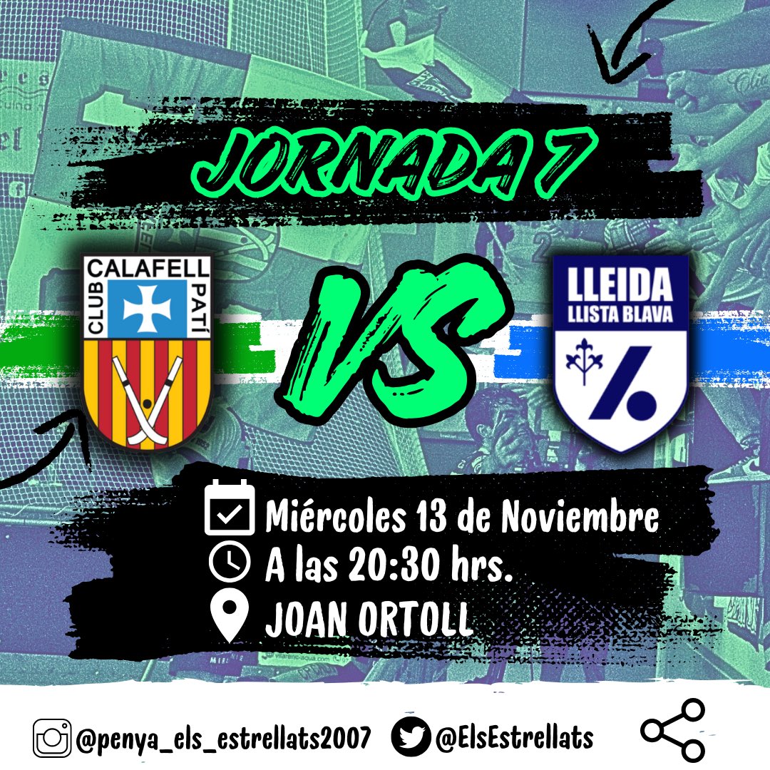 𝐉𝐎𝐑𝐍𝐀𝐃𝐀 𝟕

Este Miércoles vuelve la Ok Lliga a nuestra casa, después de empatar fuera de casa tenemos que apoyar a los nuestros en el Templo !!!✊🏻

🆚 <a href="/LleidaLlista/">Pons.Lleida</a> 

🗓️ 13/11/2024 

⏰20:30h 

📍Joan Ortoll