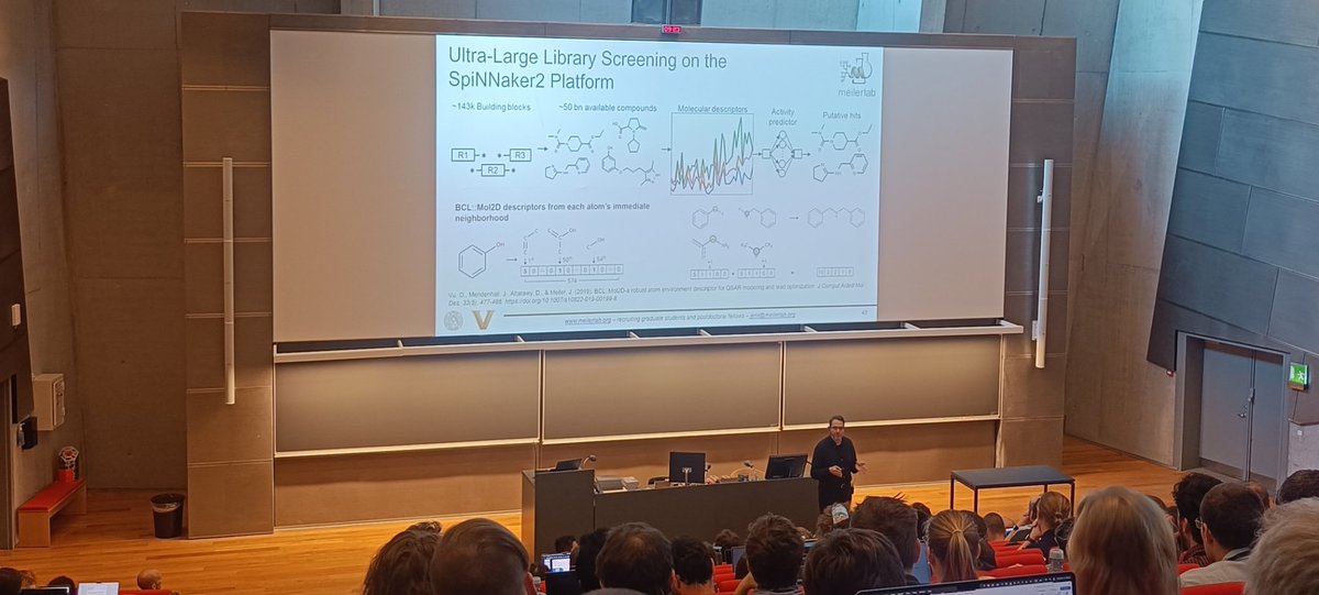 jonas_verhellen's tweet photo. @MeilerLab on modern architecture and importantance of benchmarking for small molecule drugs. https://t.co/rnsRvS9CNS