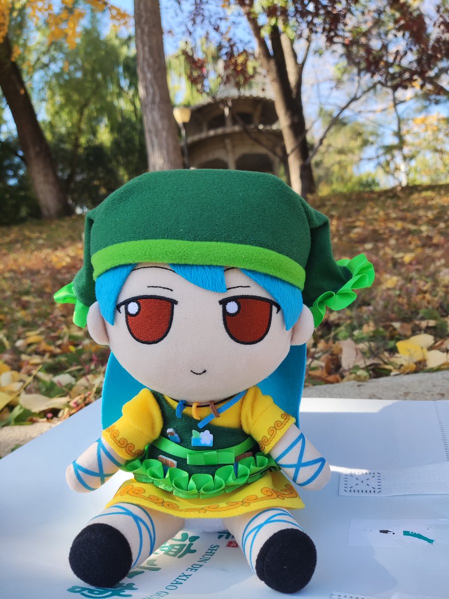 FumoFum71677703's tweet photo. Some customer photos of #Haniyasushin Keiki. The scenery is so beautiful today. The hat is adjustable. #Thisweekrelease 🌅🧢emmm....interesting. https://t.co/ZhgoZZvDvZ