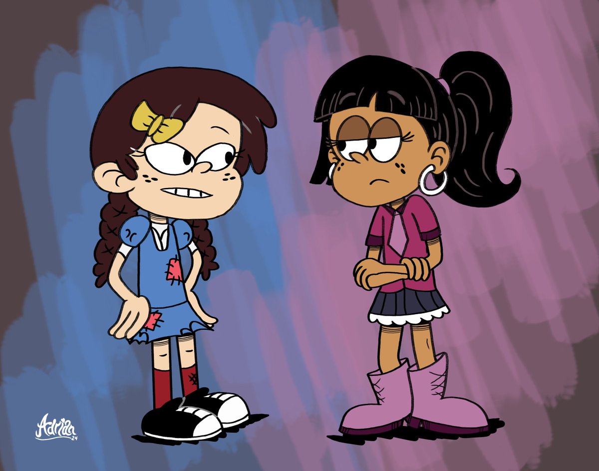 AdrianM_Prya03's tweet photo. Alter-Class Ronnie and Sid
Inspired by DaveyJones552, as Ronnie Anne as rich girl while Sid Chang as poor one...
#RonnieAnneSantiago #Ronnie_Anne_Santiago #SidChang #Sid_Chang #AlternativeUniverse #TheCasagrandes #The_Casagrandes #TheLoudHouse #The_Loud_House #TLHAU https://t.co/pAQC99CwRP