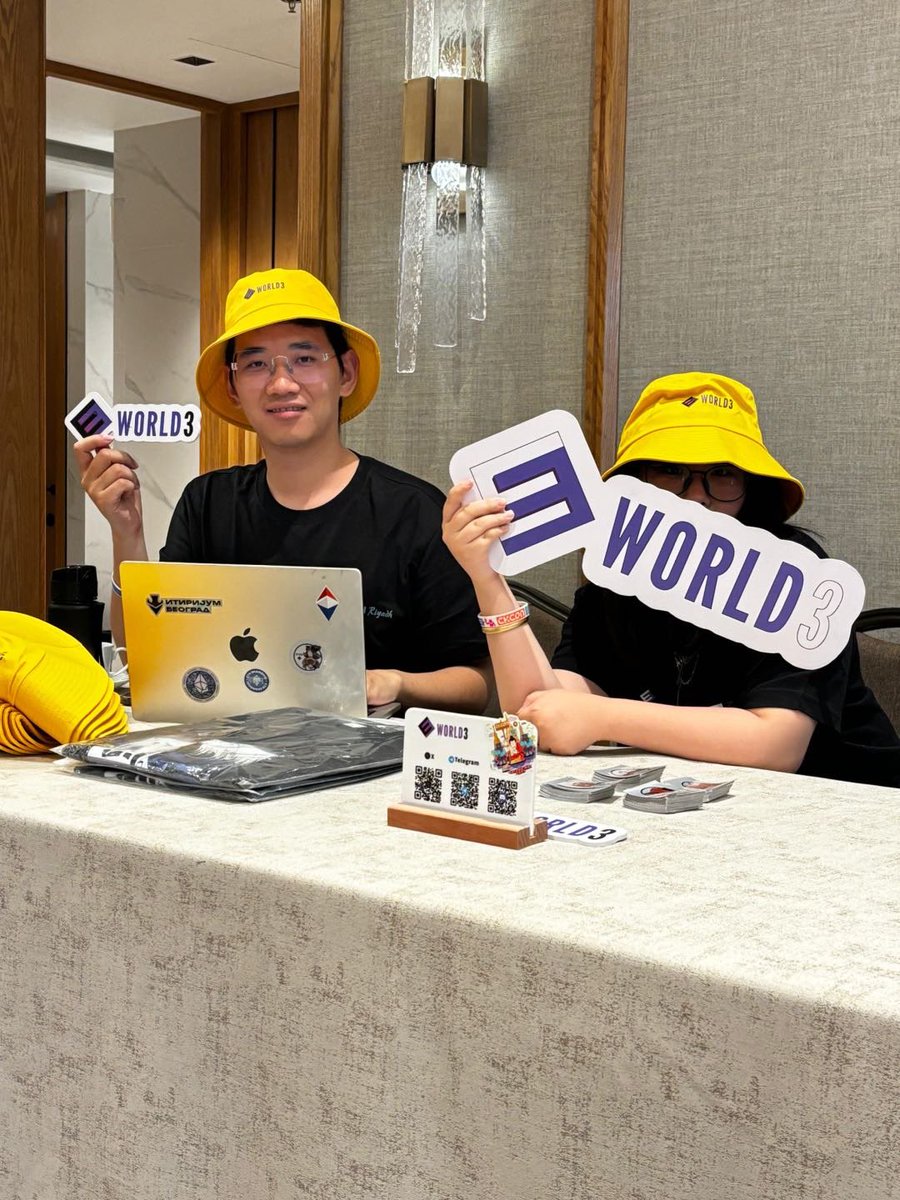WORLD3_AI's tweet photo. 📸 Our time at CKCON in Chiang Mai was a blast! Huge thanks to @CKBEcoFund and everyone who joined us for the panels, pop-ups, and parties. Here's a look at some highlights! 👀✨
Swipe through and let us know if you spot yourself—or tag friends who joined the fun!
#CKCON #WORLD3 #Devcon #Thailand #Chiangmai $CKB