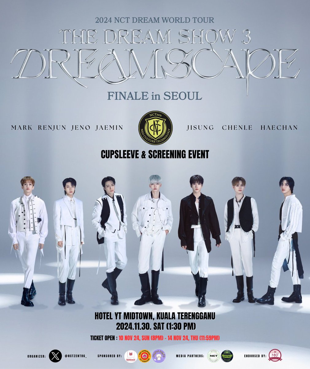NCTZENTRG_'s tweet photo. 🔥 GANUNG #sijeuni !!!! Are you guys ready for the #triggerthefever ??? 🎤 Grab your ticket now at:
🎫 https://t.co/oNm2PwDeOk
.
📆30 Nov 2024, Sat
⏱️1:30pm-9:00pm
📍Hotel YT Midtown, K.Trg
**Tickets are available now until NOV 14, THU (11:59PM)!!!
.
#7DREAMSCAPEinTRG https://t.co/VH0bhMCx8D