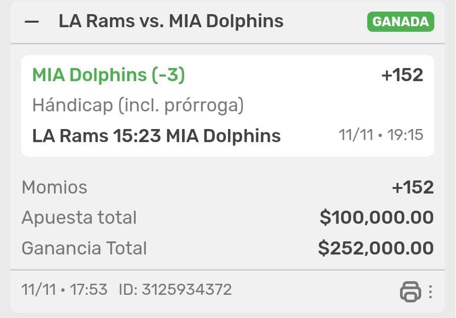 PelusaPick's tweet photo. Puro Flipper #DolphinsvsRams #Dolphins #RamsHouse #NFL #MNF https://t.co/OBE3yOrQon