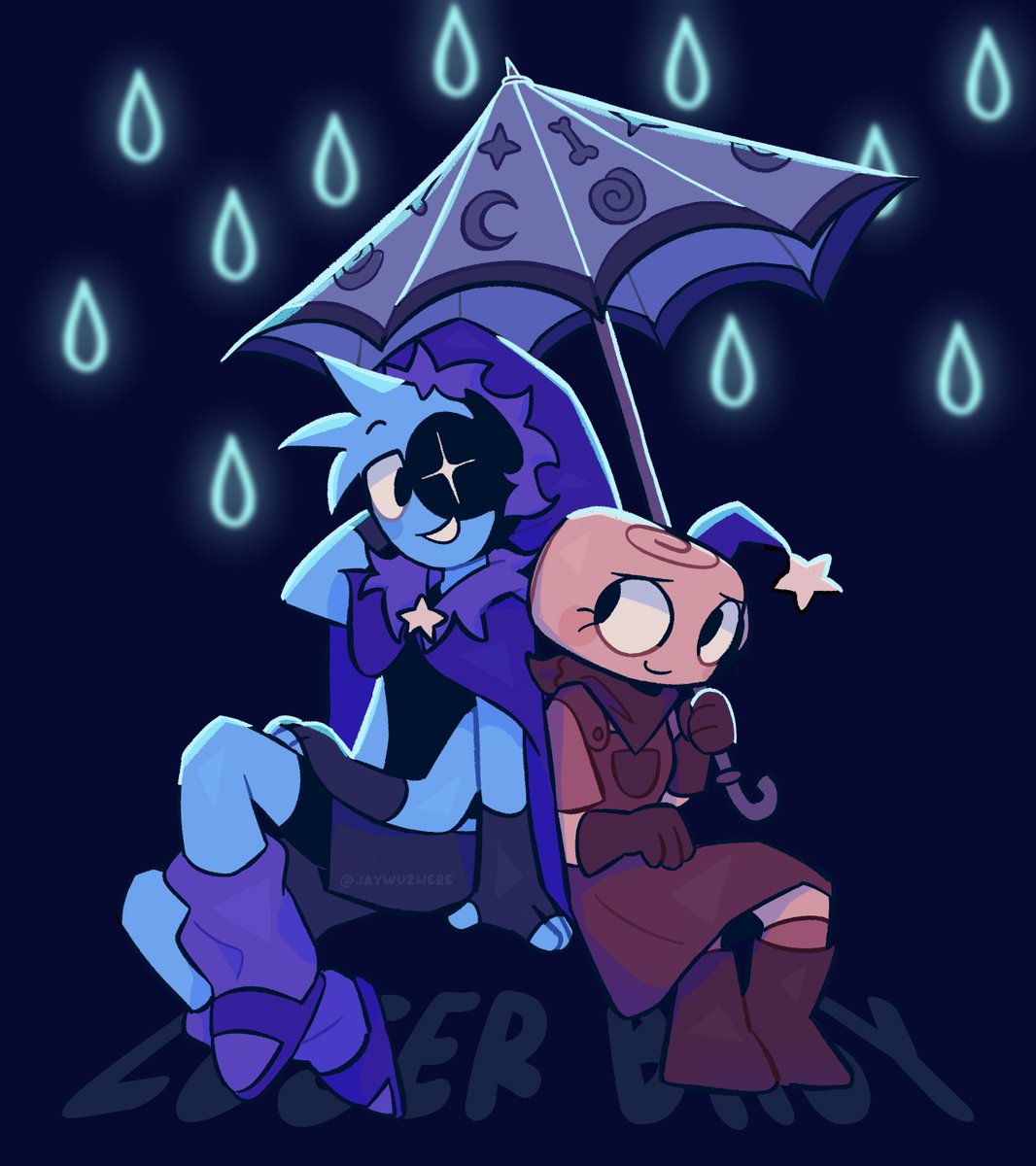 drew this on the stream!! #moonshell #dandysworld