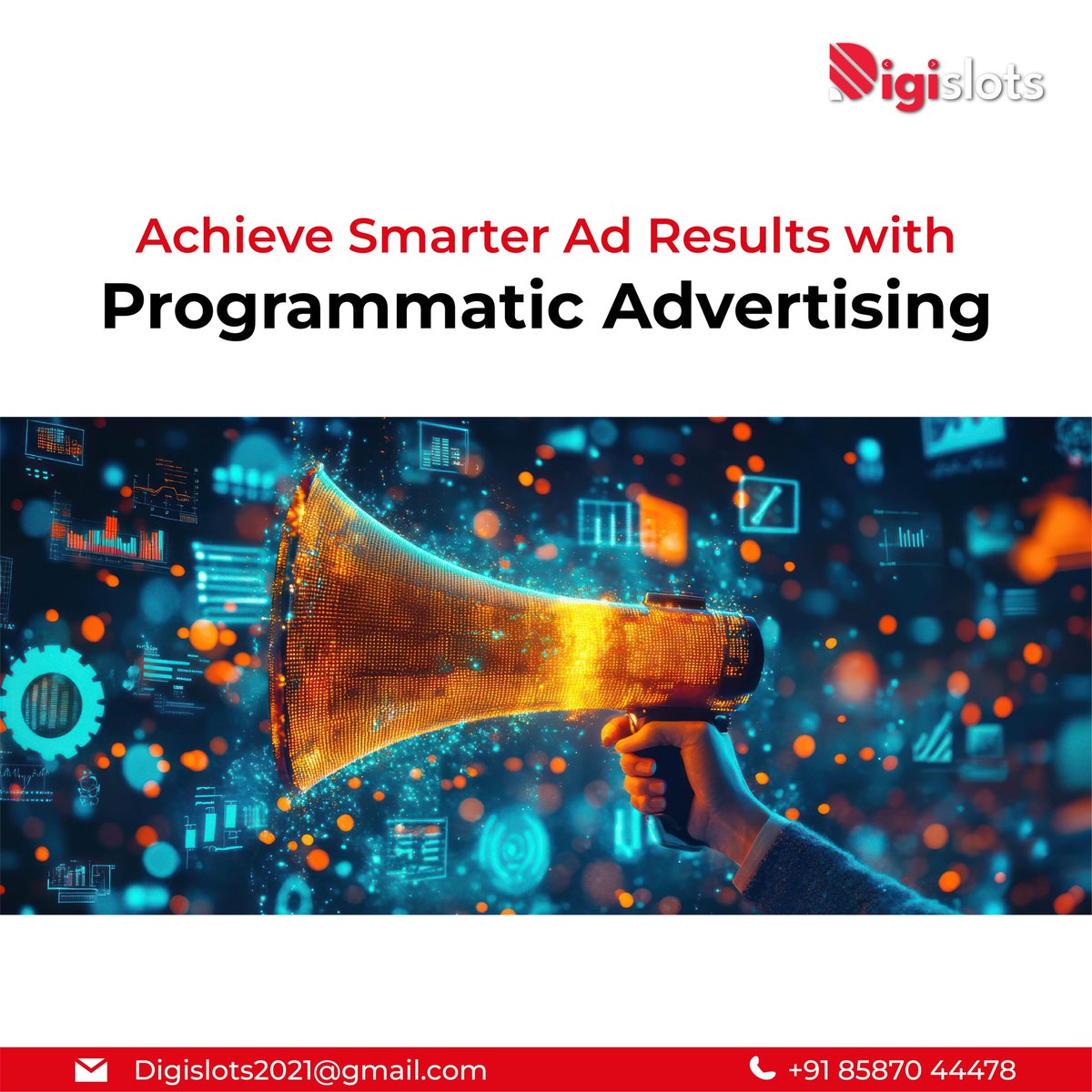 digislots_'s tweet photo. Curious about optimizing your ad campaigns? 🚀Programmatic advertising is the game-changer you need!

Dive into our latest insights to learn more!
https://t.co/OV1KuMGTRm

#ProgrammaticAdvertising #AdTech #DigitalMarketing #SmarterAds #AdCampaigns #MarketingInnovation #digislots https://t.co/uTf8y8cRwM