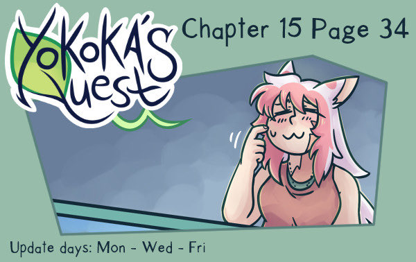 It's mondayyy (sigh) but that means a new page, good for you!
#YokokasQuest #SpiderForest #webcomic 

* * *

💯 Read the webcomic: yokokasquest.com 
💬 Vote on TWC: topwebcomics.com/vote/19648 
🎉 9th anniversary event: yokokasquest.com/comic/yokokas-…