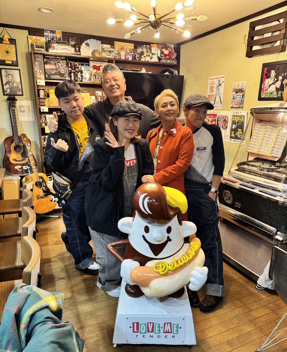 ラヴテンスター千一夜」 in Cafe LOVE ME TENDER ゲスト：浦江アキコ