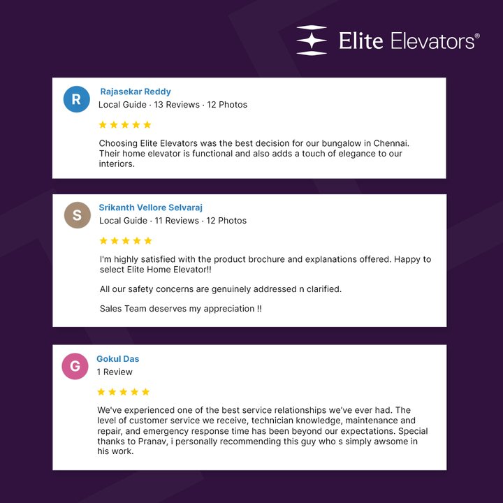 Elevatorskochi's tweet photo. Our customers’ words mean the world to us! Each review reminds us of why we do what we do — making life a little easier and homes a lot happier.

Learn more at https://t.co/mhDJbIde8E
#EliteElevators #homelifts #customerfeedback #homeelevators #kochi #kerala https://t.co/cDqyKrOFT6