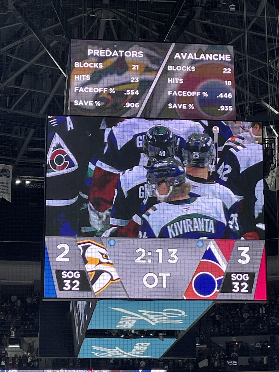 AvsAngelsChick's tweet image. SAMMY G!!! #soundthehorn #avswin #goavsgo🏒❤️💙 #TeamMalinskiⓂ️