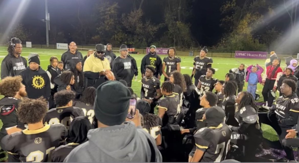 2nd round film 🎥 

<a href="/Chise89/">Coach LaRoi Johnson LLC</a> <a href="/210ths/">2Tenths Speed & Agility</a> <a href="/wpialsportsnews/">WPIAL Sportsmen</a> <a href="/WPIAL_Insider/">WPIAL Insider</a> <a href="/PghSportsNow/">Pittsburgh Sports Now</a> <a href="/ImaniCAFootball/">Imani⚜️🏈</a> 

hudl.com/v/2QjNNc