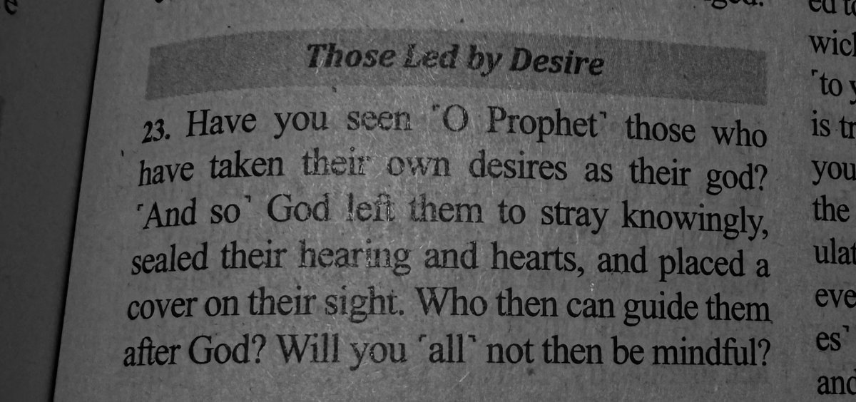 God is the only truth