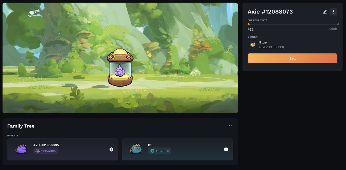 Who's getting ready for Nightmare Axies?

Giving away this egg with potential (2-4 nightmare parts)  

Mechanics: 
🤍 &amp; 🔁and comment on this post 
Follow me  

Winner announced in 48 hours!