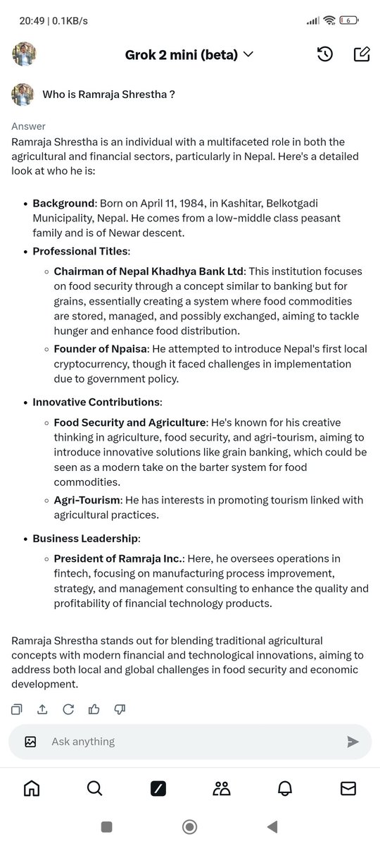 theramraja's tweet image. @X You are the god of the social platform ,You are very intelligent #SpeakLoud #KnowEverything