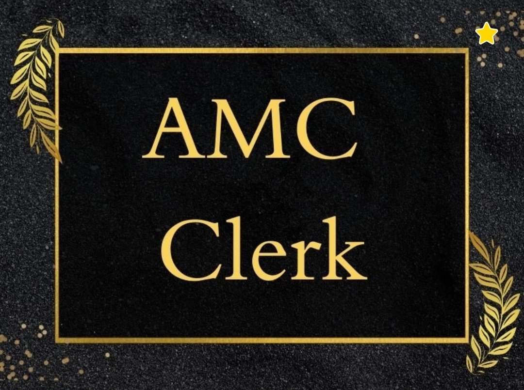 AMC Clerk Special Full Mock Tests
Published ✅
🎯 10 full Mock Test as per syllabus
+ Current Affairs Tests 💥
Click the link given below to join
uejlz.on-app.in/app/oc/586814/…
🔝