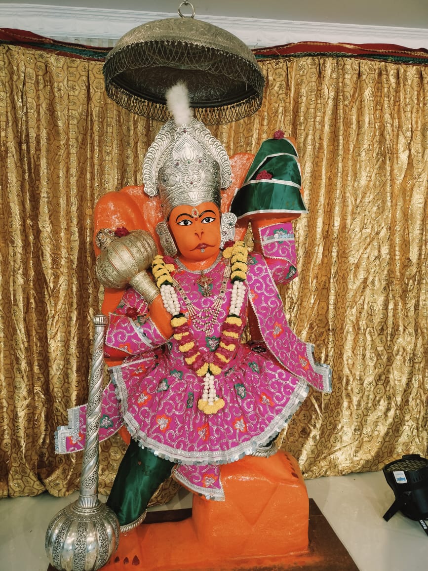 "आज के दर्शन"
श्री पित्रेश्वर हनुमान धाम, इंदौर
जय श्री राम 🙏 🚩