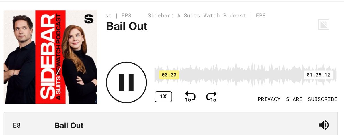 Episode 8 of Sidebar “Bail Out” is out now!